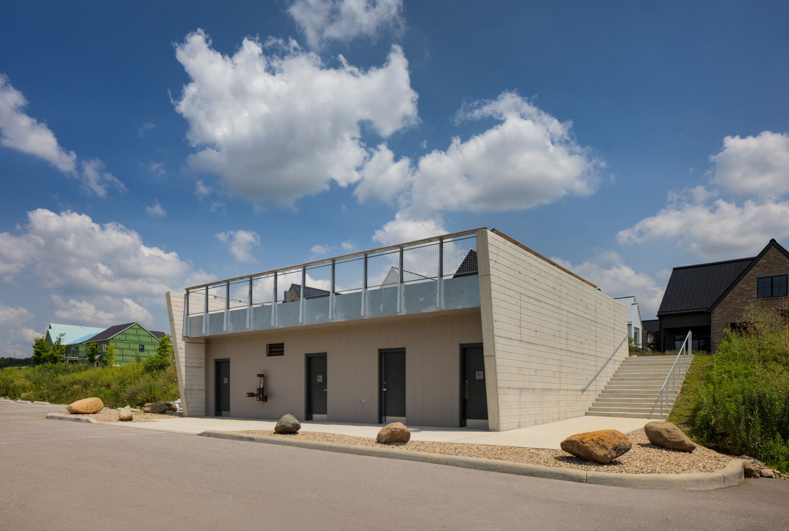 Quarry Trails Restroom Building, Franklin County Metro Parks